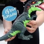 Dinosaurio-Pone-Huevos-Vapor-Luces