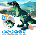 Dinosaurio-Pone-Huevos-Vapor-Luces