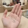 Juego de Collar y Aretes Diseño Corazón Electrico