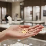 Juego-de-collar-y-Aretes-Diseno-Corazon-Mom