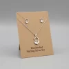 Juego-de-collar-y-Aretes-Diseno-Flor