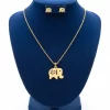 Juego-de-collar-y-Aretes-Elefante