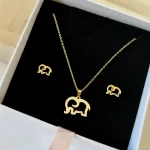 Juego-de-collar-y-Aretes-Elefante_Silueta