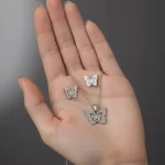 Juego-de-collar-y-Aretes-Mariposa