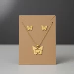 Juego-de-collar-y-Aretes-Mariposa