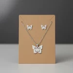 Juego-de-collar-y-Aretes-Mariposa