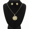 Juego-de-collar-y-Aretes-Rosas