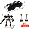 Juguete Bloques Transformer Carro