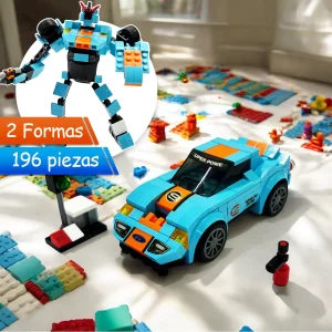 Juguete Bloques Transformer Carro