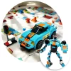 Juguete Bloques Transformer Carro