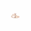 Anillo Espiga Talla 7 Oro-Rosa