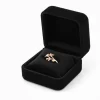 Anillo Espiga Talla 7 Oro-Rosa