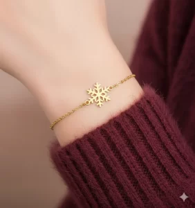 Pulsera-Copos-de-Nieve