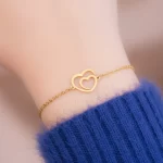 Pulsera-Corazon-Doble