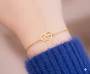 Pulsera-Corazon-Doble