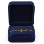 Pulseras Elegantes de acero inoxidable Cruz