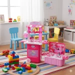 Set Tocador Maquillaje 2 en 1 con Maleta Infantil