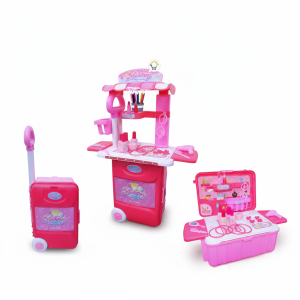 Set Tocador Maquillaje 2 en 1 con Maleta Infantil