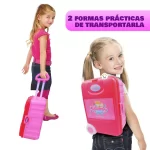 Set Tocador Maquillaje 2 en 1 con Maleta Infantil
