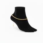 Tobillera-Espiral-Dorada