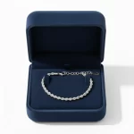 Tobillera-Espiral-Plateada