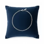 Tobillera-estilo-Cadena-Plateada