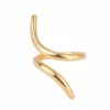 Anillo-Onda-Dorado