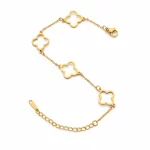 Pulsera-de-Acero-Inoxidable-con-Dije-de-Trebol