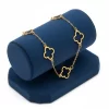 Pulsera-de-Acero-Inoxidable-con-Dije-de-Trebol