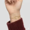 Pulsera-con-Colgante-de-Corazon-en-Acero-Inoxidable