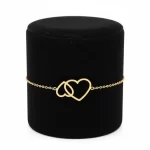 Pulsera-con-Colgante-de-Corazon-en-Acero-Inoxidable