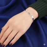 Pulsera-de-Cadena-de-Corazon-de-Acero-Inoxidable