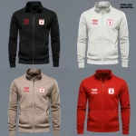 Buzo Cuello Alto America Logos Bordados