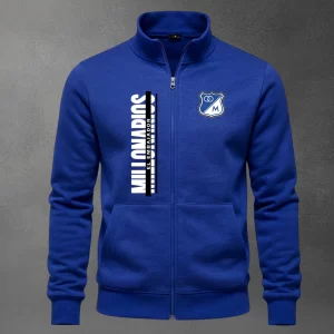 Buzo Cuello Alto Millonarios Bordado