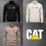 Buzo Caterpillar Bordado Cuello Alto