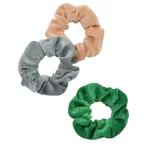 Coleteros para el cabello de terciopelo Pack x10 Pares