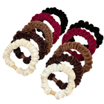 Ligas de Terciopelo, Estilo Elegante y Simple Set x10