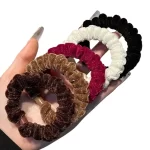 Ligas de Terciopelo, Estilo Elegante y Simple Set x10