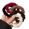 Ligas de Terciopelo, Estilo Elegante y Simple Set x10