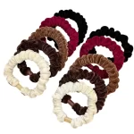 Ligas-de-Terciopelo-Estilo-Elegante-y-Simple-Set-x10