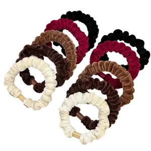 Ligas-de-Terciopelo-Estilo-Elegante-y-Simple-Set-x10