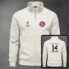 Buzo Cuello Alto Bayer Munich Bordado 14 Luis Díaz