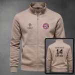 Buzo Cuello Alto Bayer Munich Bordado 14 Luis Díaz