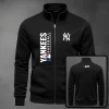Buzo Cuello Alto Yankeens Estampado