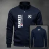 Buzo Cuello Alto Yankeens Estampado