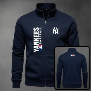 Buzo Cuello Alto Yankeens Estampado