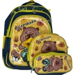 Maleta-Escolar-Con-Ruedas-Y-Carrito-Capybara