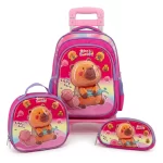 Maleta-Escolar-Con-Ruedas-Y-Carrito-Capybara
