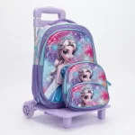 Maleta-Escolar-Con-Ruedas-Y-Carrito-Elsa