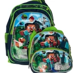 Maleta-Escolar-Con-Ruedas-Y-Carrito-Minecraft